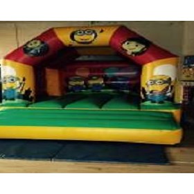 Bounce around with the Minions bouncy castle: PJ Leisure